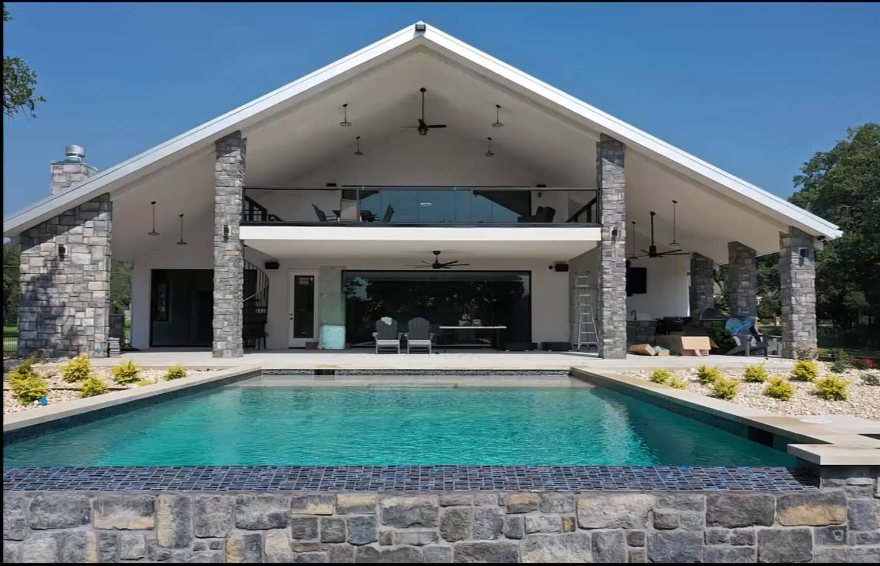 Exterior of the Barndominium