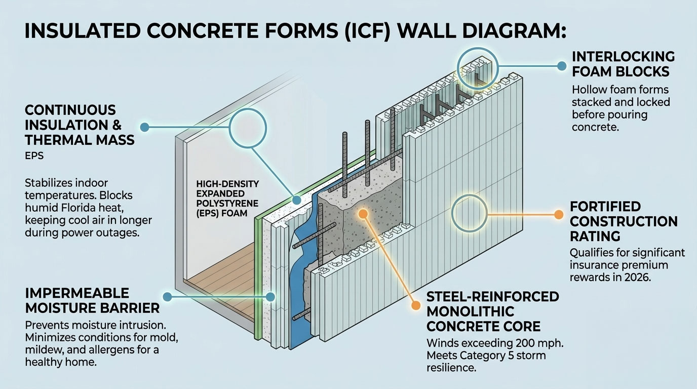 ICF Walls Diagram