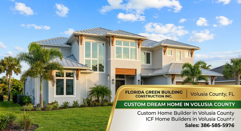 custom dream home in Volusia County,
